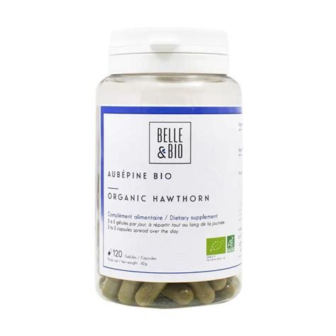 Belle et Bio Aubépine 120 capsules végétales Cdiscount Au quotidien