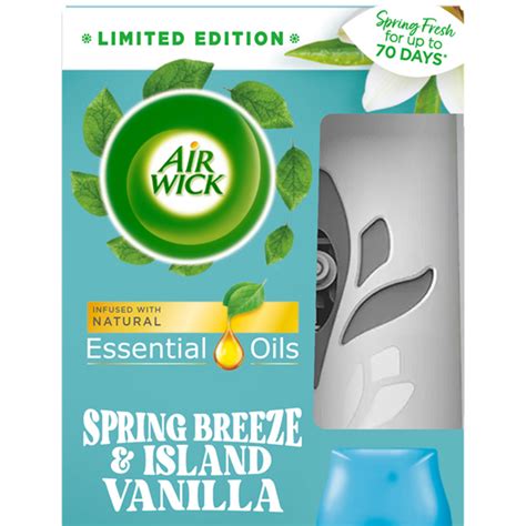 Air Wick Spring Breeze And Island Vanilla Freshmatic Autospray 250ml