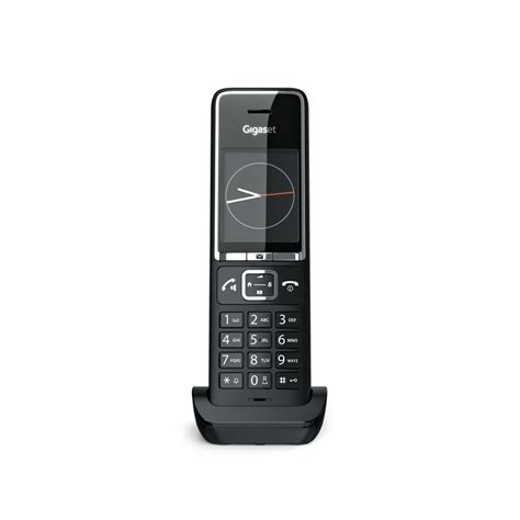 Téléphone sans fil Gigaset Comfort 550 Solo Noir Téléphone sans fil