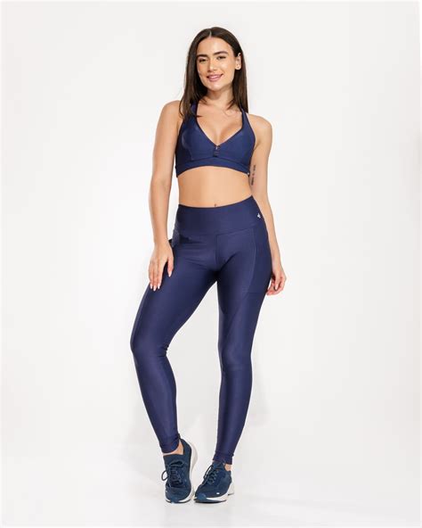 Calça Legging Fusô Bolso Lateral Wonder