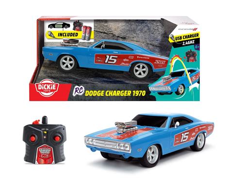 Buy Dickie Remote Control Dodge Charger 1970 Online | Yallatoys Qatar