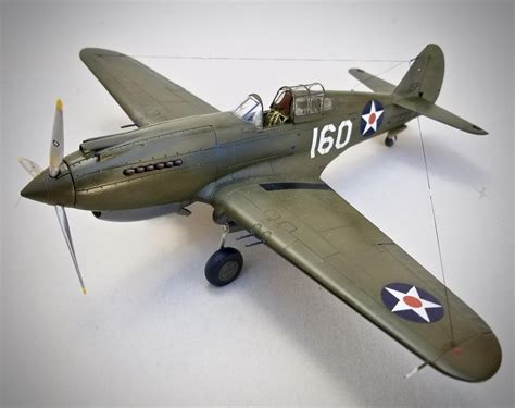 Airfix P B Curtiss P Warhawk Imodeler