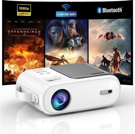 Xiwbsy Mini Vid Oprojecteur G Wifi Bluetooth Full Hd P Support