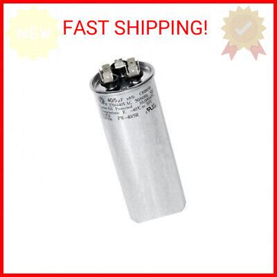 Powerwell Mfd Uf Vac Or Volt Dual Run Round Capacitor Pw