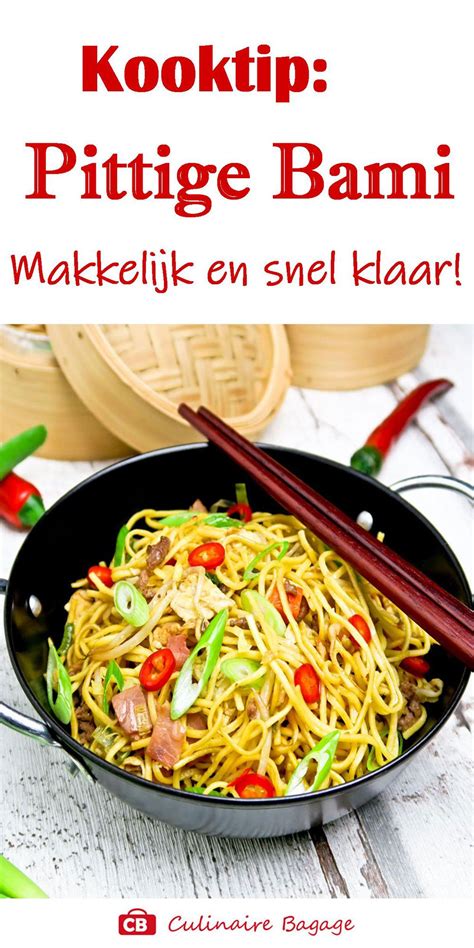 Bami Goreng Indisch Familierecept Erik S Asia Smaakmenutie Artofit