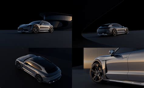 Porsche Taycan Full Cgi On Behance