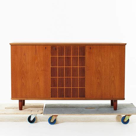 Sideboard Teak Tal Flyttbara Hyllplan M Bler Sk P Hyllor