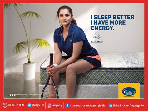 Centuary Mattress Launches Its Latest Campaign With Sania Mirza