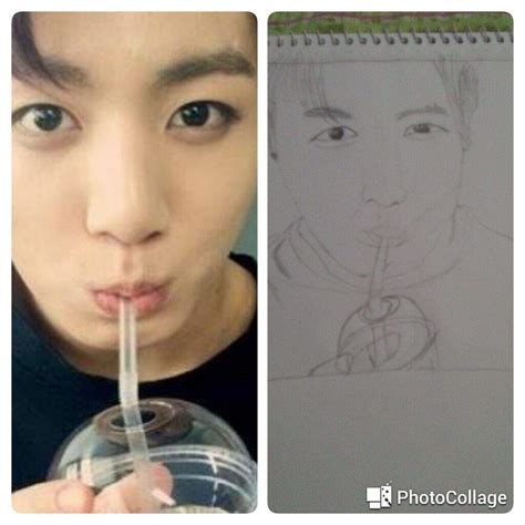 Jungkook Desenhando Jungkook Times Jjk Times 6