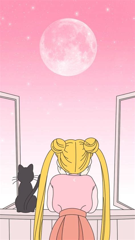 Sailor Moon Luna Wallpapers Top Free Sailor Moon Luna Backgrounds Wallpaperaccess