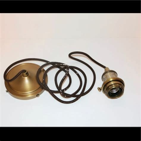 Pottery Barn Accents Pottery Barn Classic Anti Brass Cord Kit Brass Poshmark