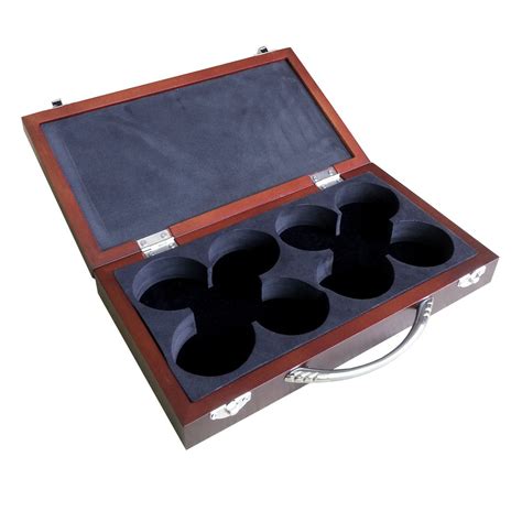 Shuffleboard Pucks w/ Case - Set of 8