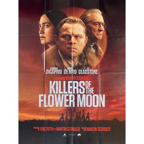 Affiche De Cin Ma Fran Aise De Killers Of The Flower Moon X Cm