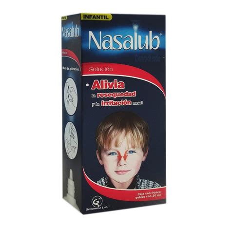 Descongestivo nasal Nasalub solución infantil 30 ml Walmart