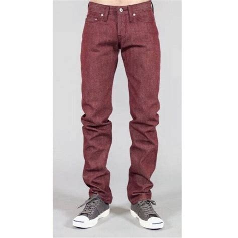 Naked Famous Naked And Famous Weird Guy Men X Red Denim Jean Selvedge Grailed