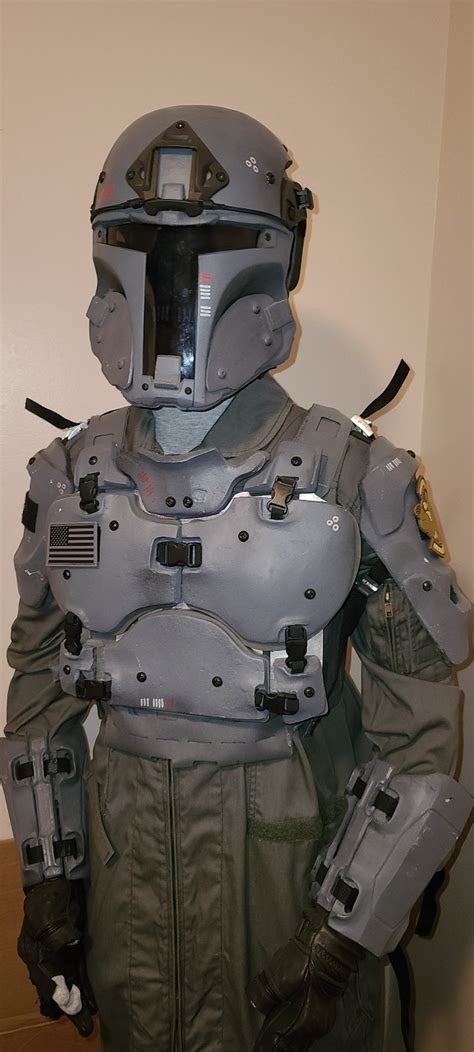 Sold Galac Tac Grey Mandalorian Armor Hopup Airsoft