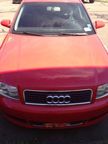 Buy Used 2004 Audi A4 18t At Ultrasport Pkg Red In Stamford