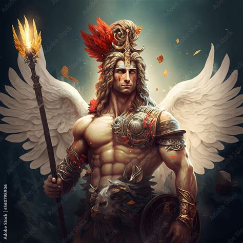 Ancient greek god Apollo. Created with Generative AI technology. Stock ...