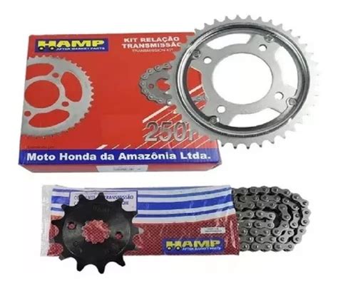 Kit Relação Original Honda Hamp Cbx 250 Twister Retentor