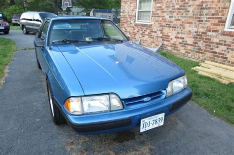 Purchase Used 88 Ford Mustang Lx In Ashland Virginia United States