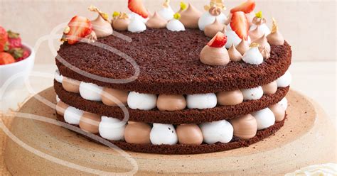 Resep Triple Choco Naked Cake Oleh Rich Products Indonesia Cookpad