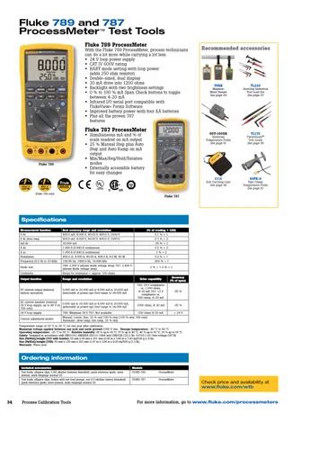 Fluke 789 Process Meter At 165000 Piece Digital Process Meter In