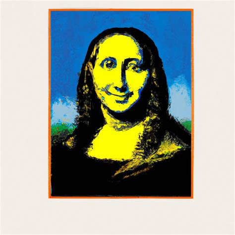 Mona Lisa By Andy Warhol Openart