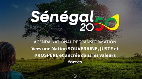 Cérémonie de présentation de lAgenda national de Transformation