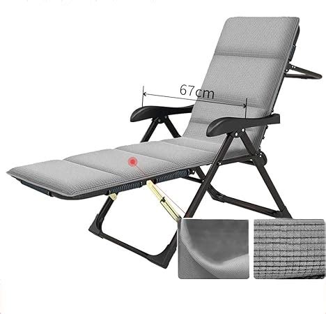 Lvzaixi Relax Fauteuil Inclinable Oxford Jardin Avec Appui T Te