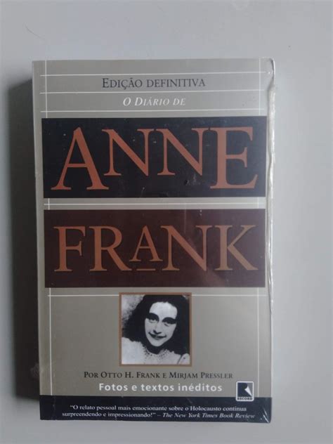 O Di Rio De Anne Frank Edi O Definitiva Capa Dura Livro Editora