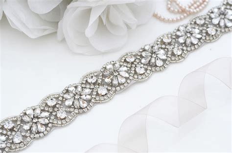 Bridal Belt Silver Belt Silver Bridal Belt Silver Silver - Etsy