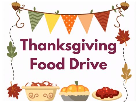 TASK Thanksgiving Food Drive Toll Gate Grammar School