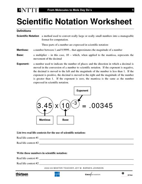 Fun Scientific Notation Practice