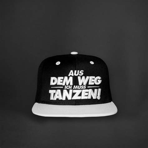 AUS DEM WEG ICH MUSS TANZEN SnapBack Baseball Hats Snapback Hats