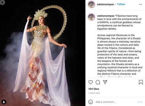 Cindy Obeñitas National Costume At Miss Intercontinental 2021 Pepph
