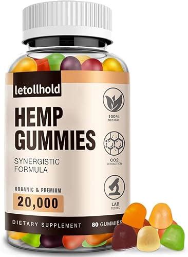 Organic Hemp Gummies Advanced Extra Strength High Potency Made With