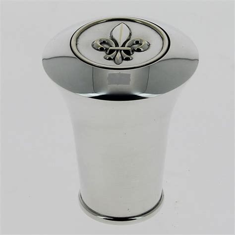 Cannes Fayet Silver Plated Knob