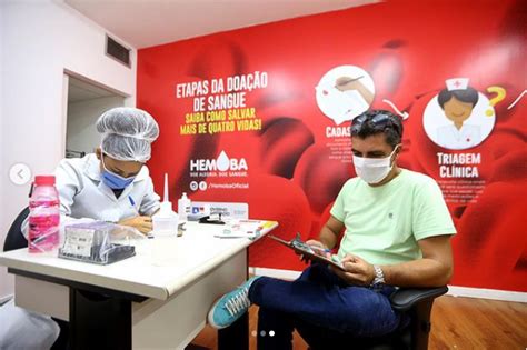 Hemoba Promove Campanha Junho Vermelho Para Incentivo à Doação De