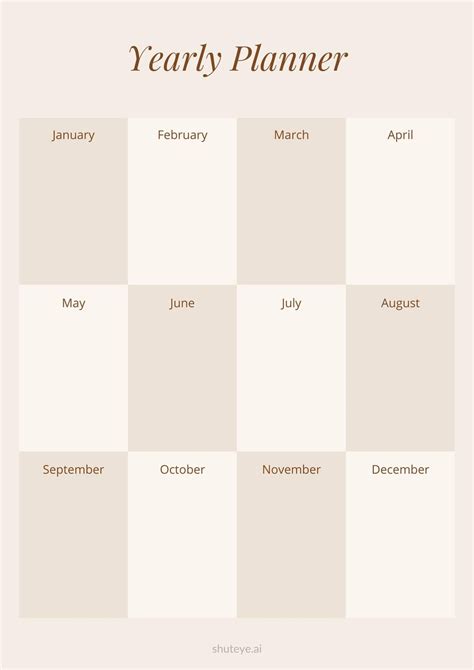 24 Best Free Printable Yearly Planner Templates For 2022 Shuteye