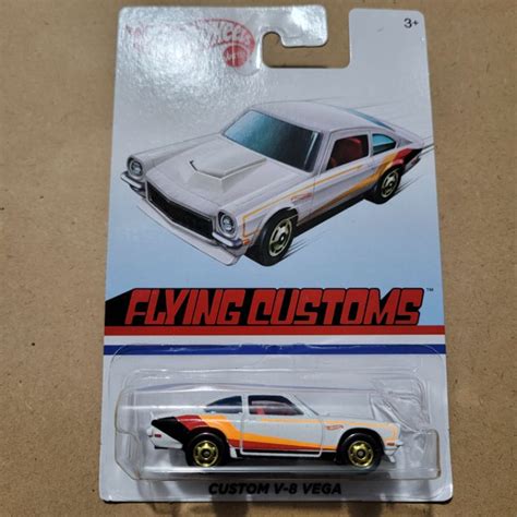 Jual Hot Wheels Custom V Vega Flying Customs White Shopee Indonesia