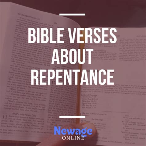 40 Powerful Bible Verses About Repentance New Age Online