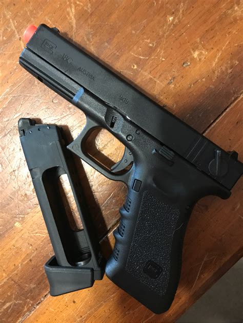 SOLD Glock 18c No Extended Mag HopUp Airsoft