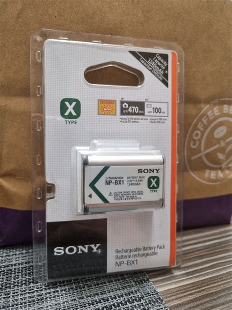 Sony Np Bx Lithium Ion Rechargeable Battery Pack Mah Photography