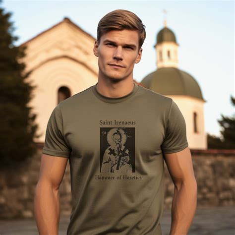 Christian Shirt Orthodox Shirt Catholic Shirt Church Fathers Icon