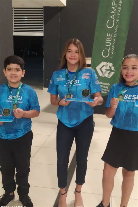 Fiepb Atletas Da Escolinha De Nata O Do Sesi Pb Conquistam