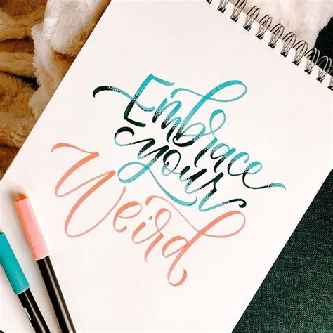 37 Brush Letter Quotes To Practice With Happily Ever After Etc Artofit