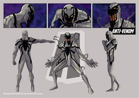 Anti Venom Concept Art By Dragonracer45 On Deviantart Spiderman