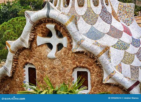 Gaudi House Stock Photo Image Of Blue Construction 59569614