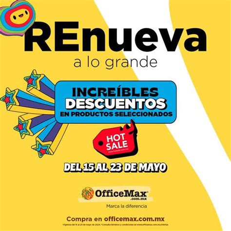 Ofertas OfficeMax Hot Sale 2024 Al 23 De Mayo 2024
