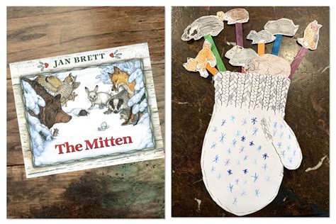 The Mitten By Jan Brett And Puppet Fun